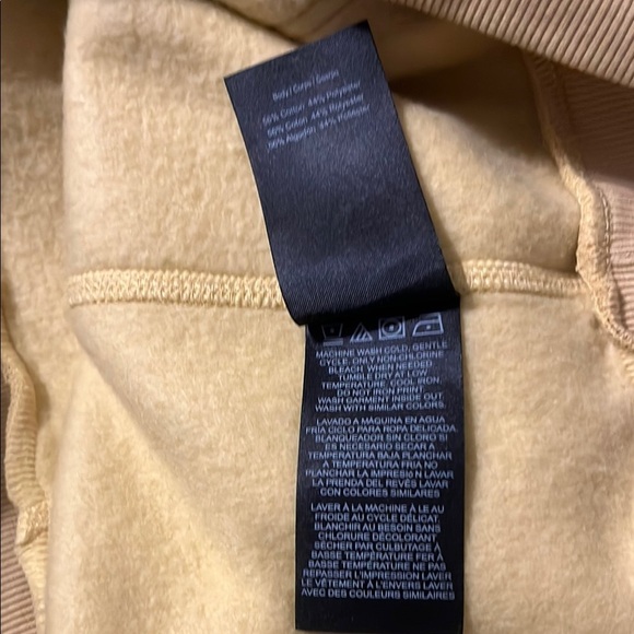 Hurley Yellow Sweatshirt Classic Hoodie Design - Picture 8 of 8